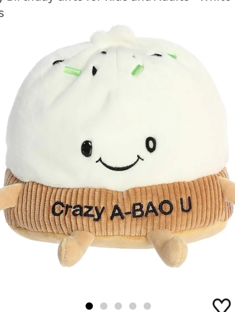 Aurora® Witty JUST Sayin'™ Crazy A-Bao U™ Stuffed Animal
